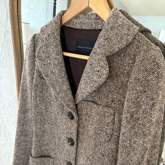 Banana Republic Tweed Coat - Picture 3 of 6